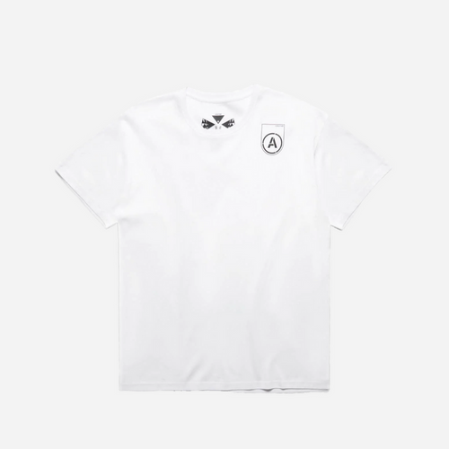 ACRONYM MERCERIZED TEE WHITE