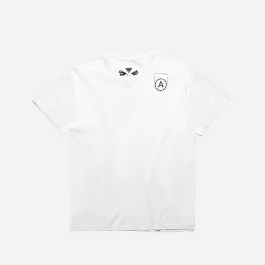 ACRONYM MERCERIZED TEE WHITE