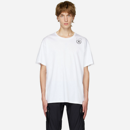 ACRONYM MERCERIZED TEE WHITE