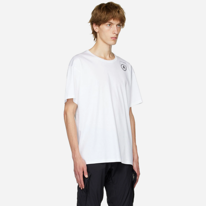 ACRONYM MERCERIZED TEE WHITE