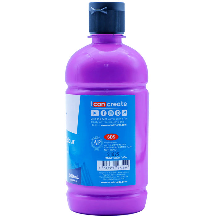 Acrylic Colour Signature 500ml (16.9 US fl.oz) - Fluoro Purple