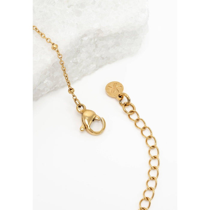 Act Justly Necklace in Gold