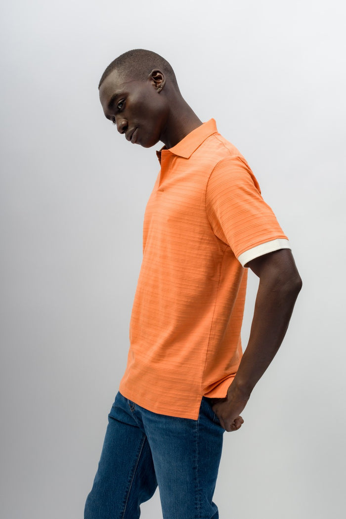 Adam | Men's Novelty Knit Polo
