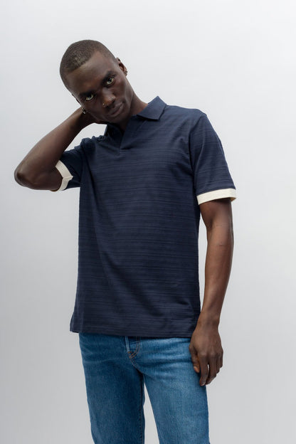 Adam | Men's Novelty Knit Polo