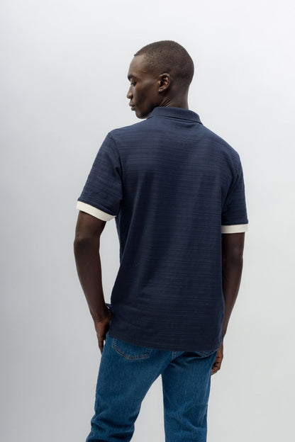 Adam | Men's Novelty Knit Polo