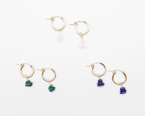 Adriana Earrings- Assorted Stones- Sold Individually