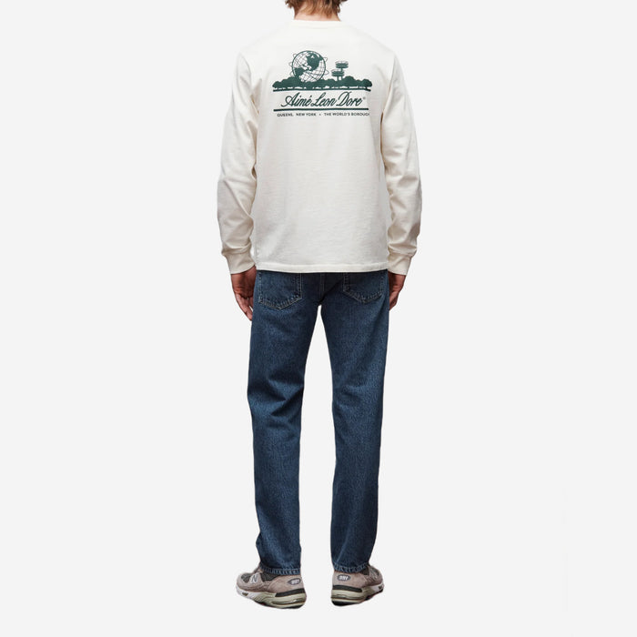 AIME LEON DORE Long-Sleeve Unisphere Tee pristine