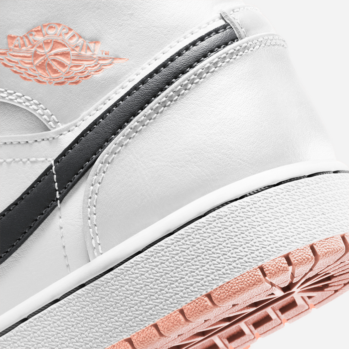Air Jordan 1 Mid 'White Arctic Orange'