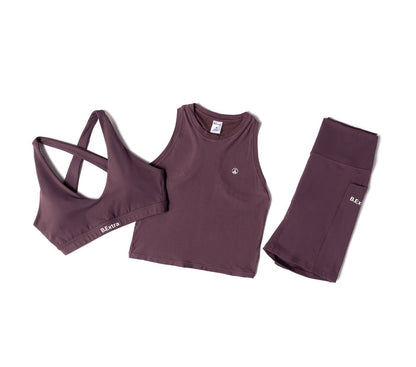 Airflow Tank Top -Mulled Plum