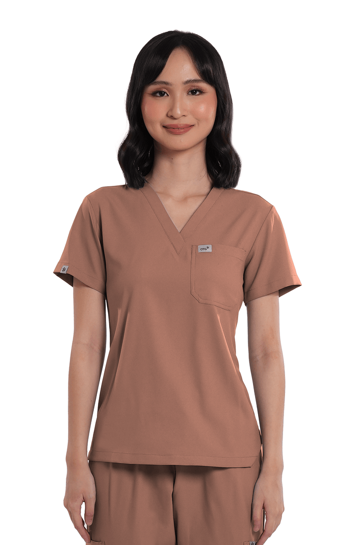 Airstretch® Custom Fit V-Neck Women Scrub Top