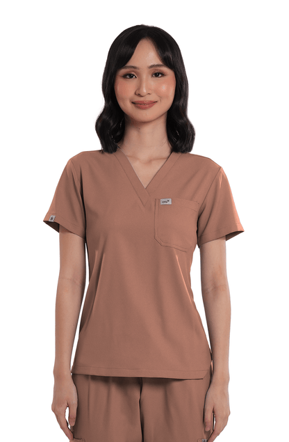 Airstretch® Custom Fit V-Neck Women Scrub Top