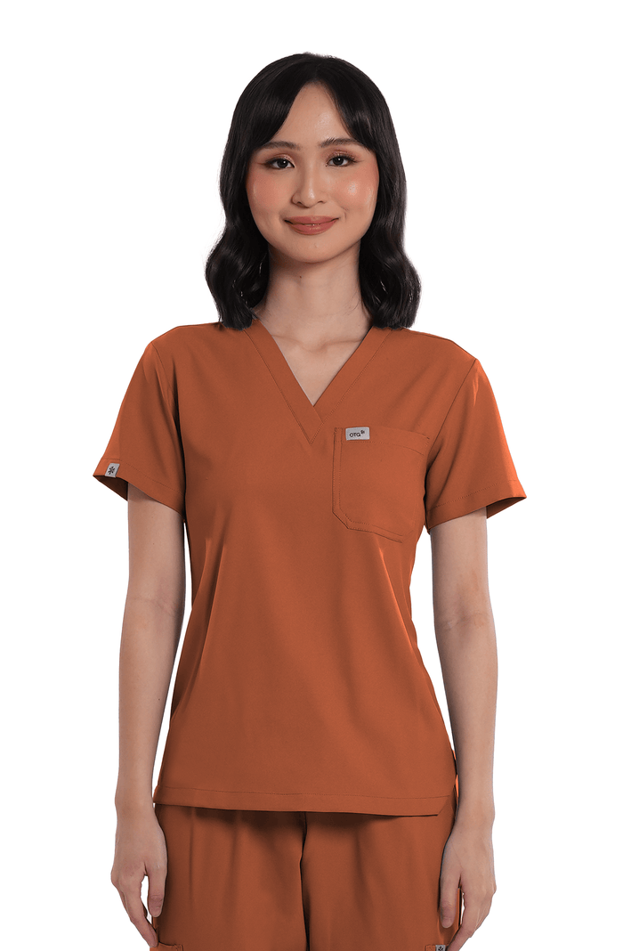 Airstretch® Custom Fit V-Neck Women Scrub Top