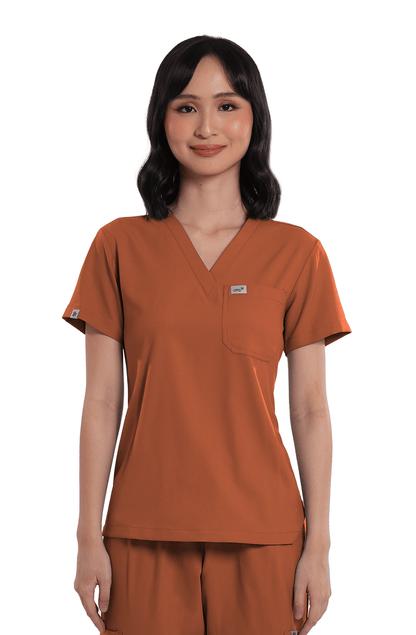 Airstretch® Custom Fit V-Neck Women Scrub Top