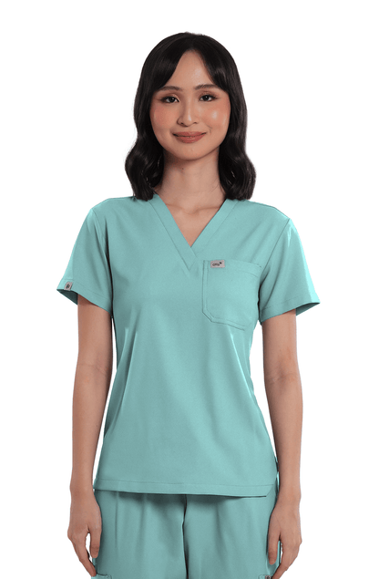 Airstretch® Custom Fit V-Neck Women Scrub Top