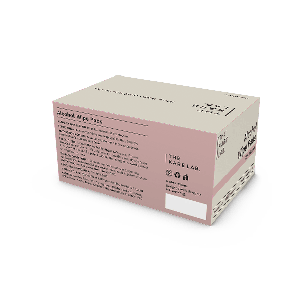 Alcohol Wipe Pads - The Kare Lab