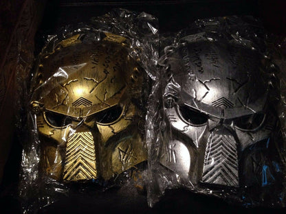 Alien Predator Masks Available in Gold or Silver - Predator Masks Gold or Silver
