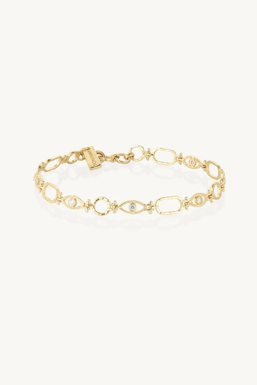 ALL SEEING EYE BRACELET in Gold by ToniMay