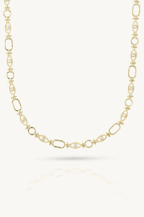 ALL SEEING EYE NECKLACE in Gold by ToniMay