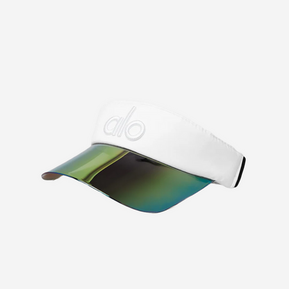 ALO YOGA AIRLIFT SOLAR VISOR WHITE