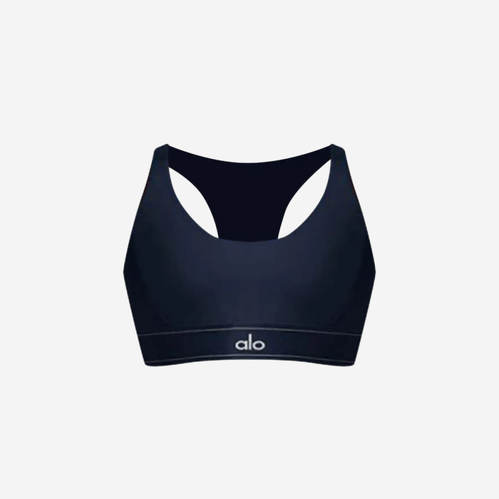 alo yoga Airlift Suit Up Bra navy