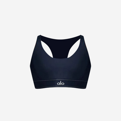 alo yoga Airlift Suit Up Bra navy