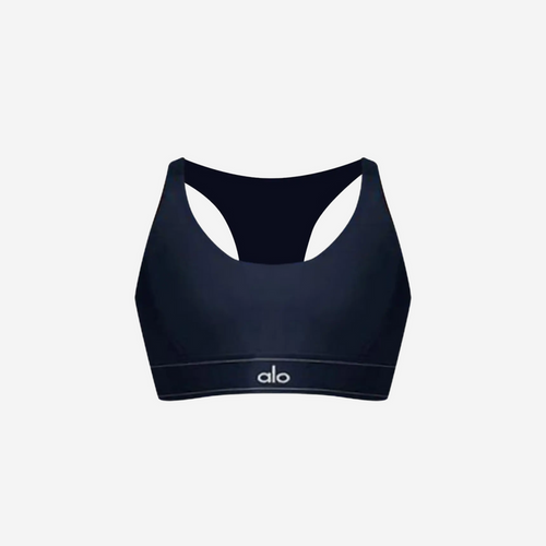 alo yoga Airlift Suit Up Bra navy