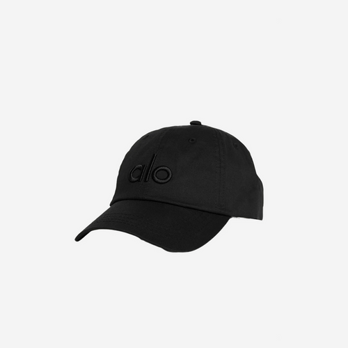 ALO YOGA OFF-DUTY CAP BLACK