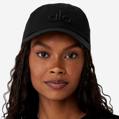 ALO YOGA OFF-DUTY CAP BLACK