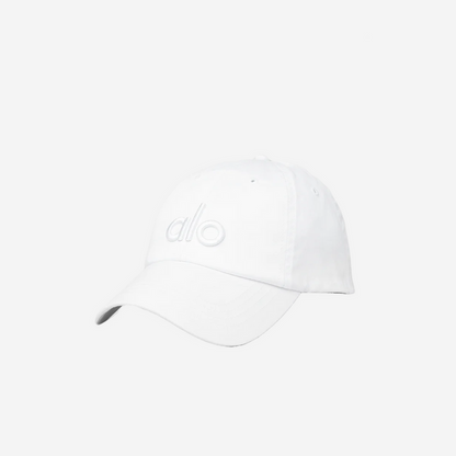 ALO YOGA OFF-DUTY CAP WHITE