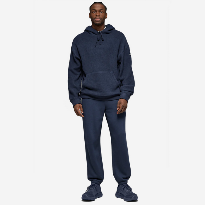 ALO YOGA TRIUMPH RESTORE HOODIE NAVY