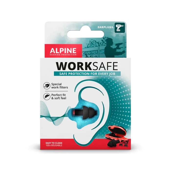 Alpine WorkSafe Reusable Earplugs