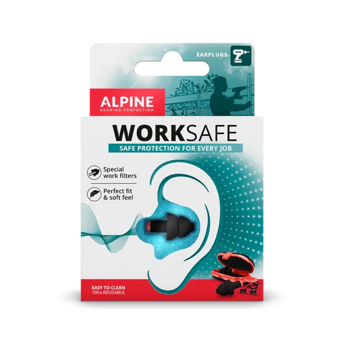 Alpine WorkSafe Reusable Earplugs