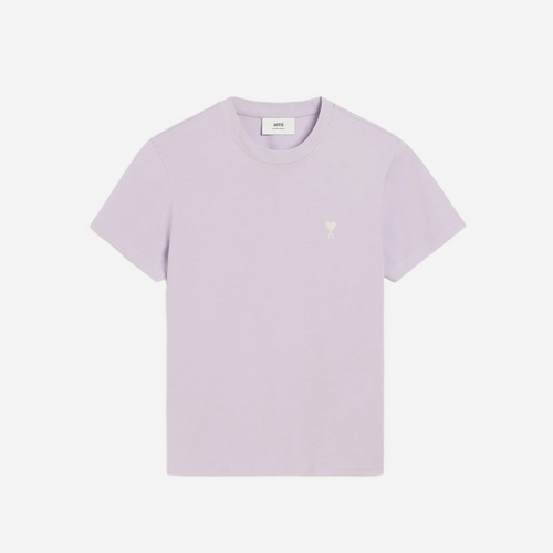 AMI PARIS LILAC T-SHIRT