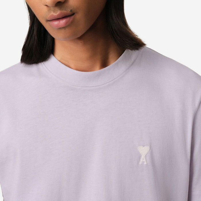 AMI PARIS LILAC T-SHIRT