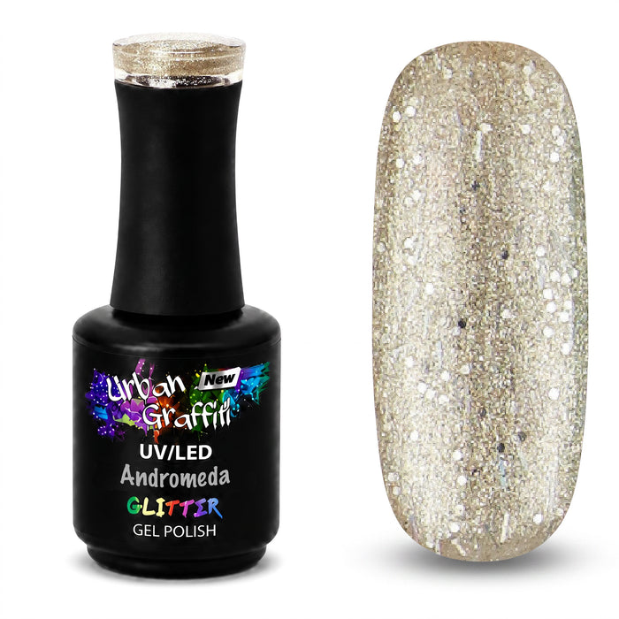 Andromeda - UGGP-A0919 Urban Graffiti Gold Shimmer Gel Polish 15ml