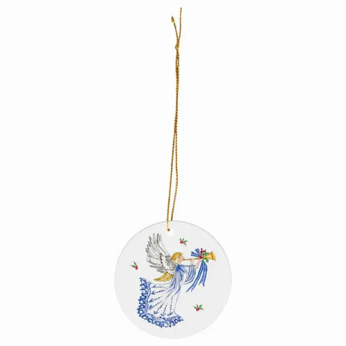 Angel - Ceramic Ornament by RosanneBeck