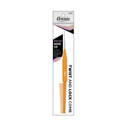 Annie Twist & Lock Comb with Crochet Hook, 1 Count, Assorted