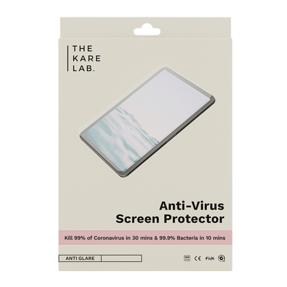 Anti-Virus iPad Screen Protector Clear/ Anti-Glare - The Kare Lab