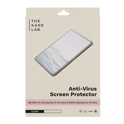Anti-Virus iPad Screen Protector Clear/ Anti-Glare - The Kare Lab