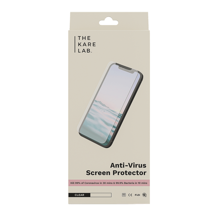 Anti-Virus iPhone Screen Protector Clear - The Kare Lab