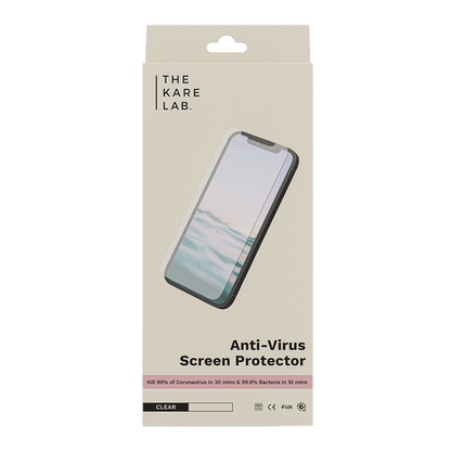 Anti-Virus iPhone Screen Protector Clear - The Kare Lab