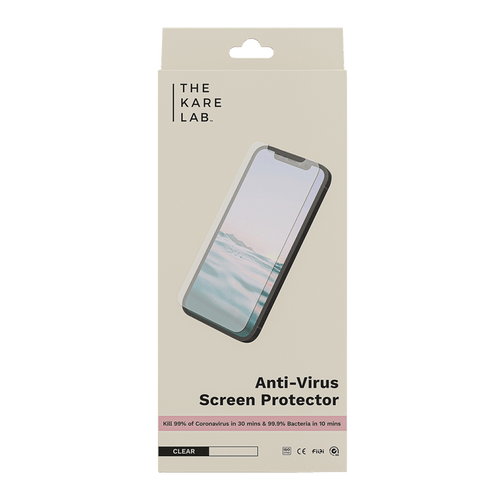 Anti-Virus iPhone Screen Protector Clear - The Kare Lab