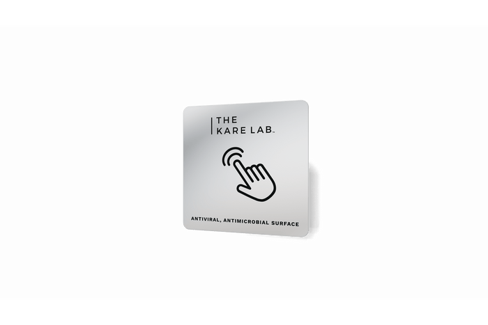 Antiviral, Antimicrobial Silver Button - The Kare Lab