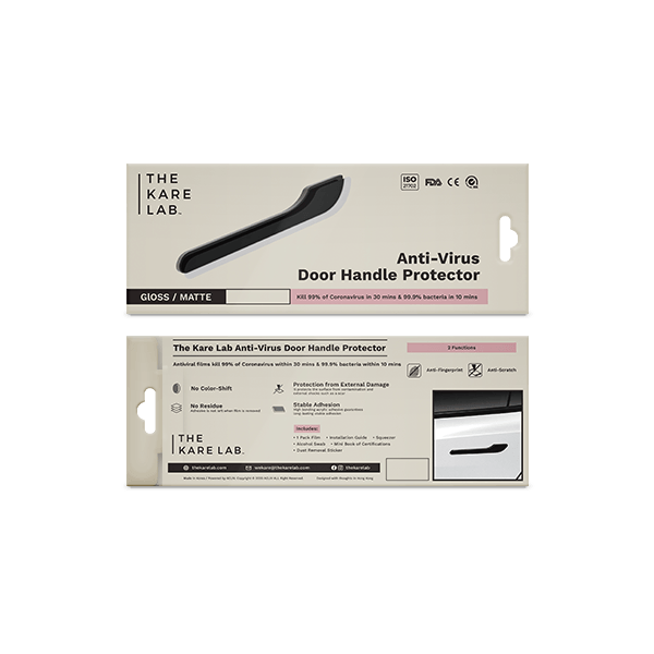 Anti-Virus Tesla Door Handle Protector Gloss/ Matt - The Kare Lab