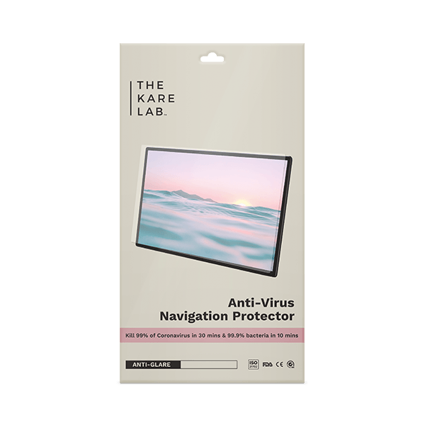 Anti-Virus Tesla Navigation Screen Protector Anti-Glare - The Kare Lab