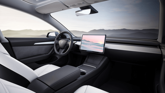 Anti-Virus Tesla Navigation Screen Protector Anti-Glare - The Kare Lab