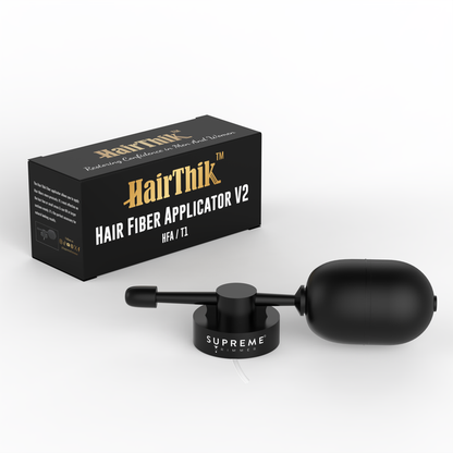 Applicator for HairThik Fibers
