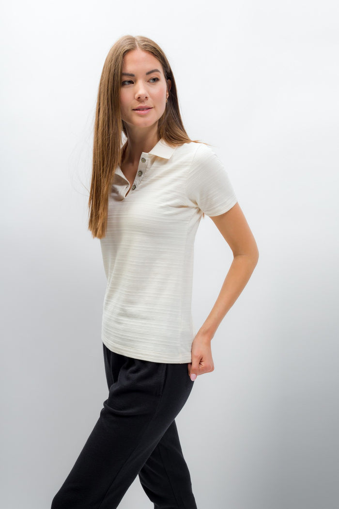 April | Women's Novelty Knit Polo