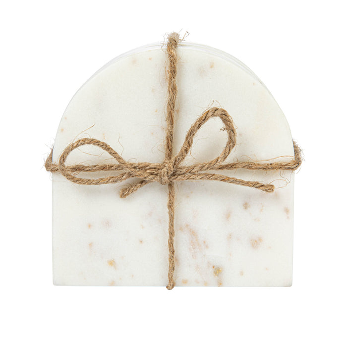 Arched Marble Coasters