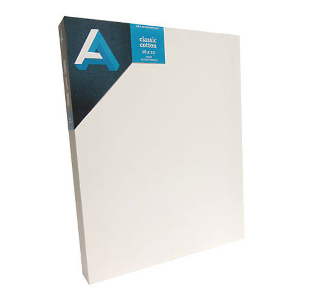 Art Alternatives Deep Profile (2-1/4 inch depth) Classic Cotton Stretched Canvas - by Art Alternatives - K. A. Artist Shop